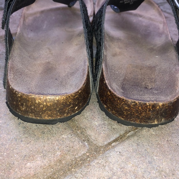 Madden Girl Gina black sparkle sandals - Picture 5 of 7